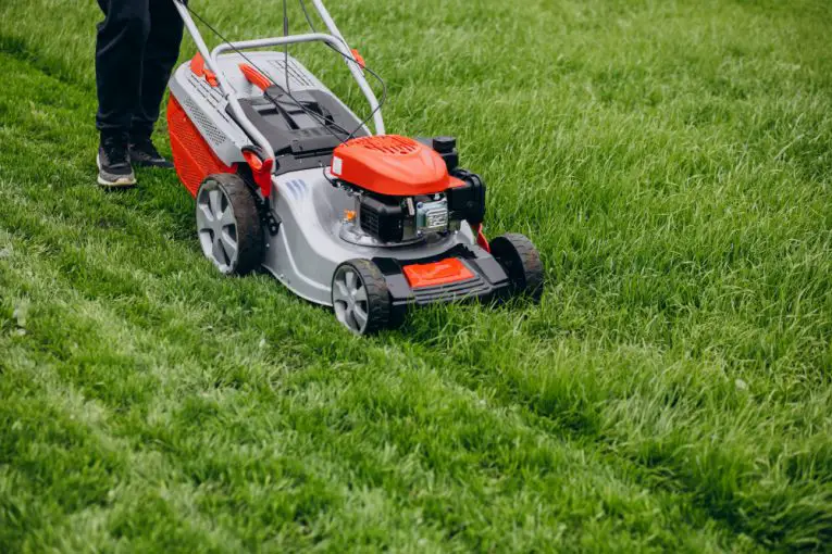 A durable lawn mower